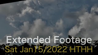 Extended Footage- Tongas Jan15th Volcanic Eruption Hunga Tonga Hunga Ha'apai as seen from the ground