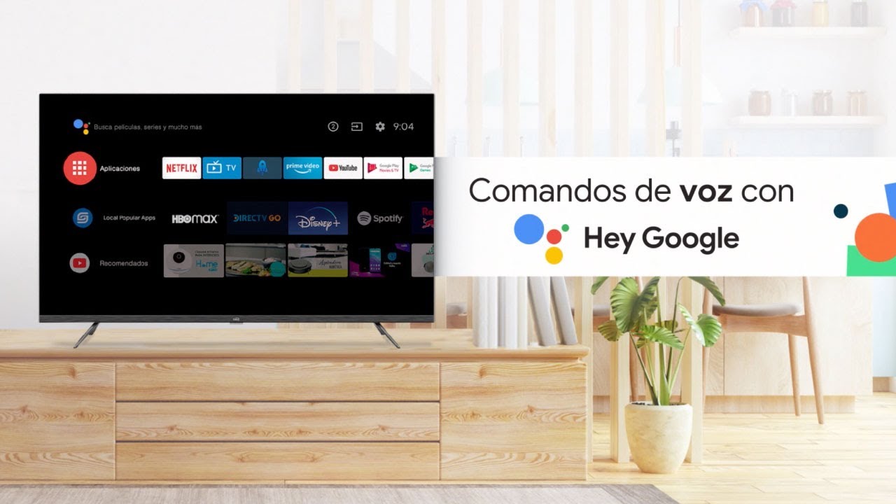 Comandos de voz en tu Kalley Android TV. - YouTube