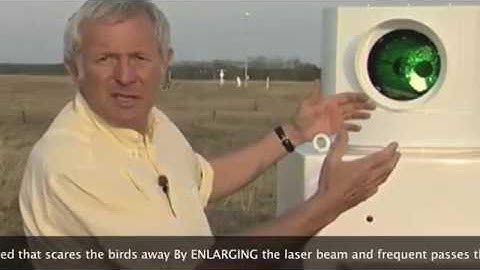 A-TOM500, the automatic laser bird repellent system
