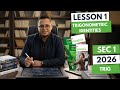 حل كتاب المعاصر ماث اولي ثانوي  2026  1  