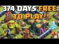 374 DAYS FREE TO PLAY IN 2026! | Let's Keep up the Grind! | TH14 | Clash of Clans