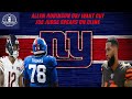 New York Giants | Joe Judge talks about OL + Allen Robinson not happy w Bears & Odell wants out