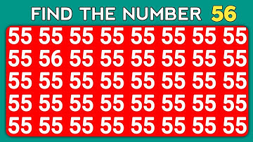 TEST YOUR OBSERVATION SKILLS | NUMBER AND LETTER CHALLENGE EDITION | ODDITY SPOTTING