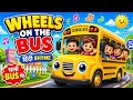 Wheels on the Bus Go Round and Round 🚍 | Hindi Nursery Rhymes | Kids Songs