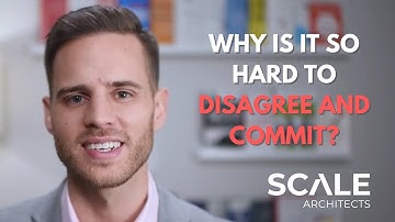 Why is it so hard to Disagree AND Commit?