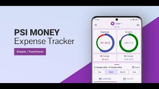 PSI Money Overview - Expense Tracker & Budgets screenshot 4