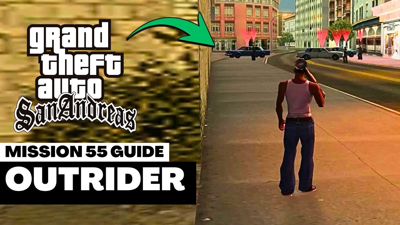 How to Complete OUTRIDER Mission in GTA SAN ANDREAS | Gameplay Walkthrough #55