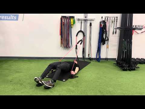 Eccentric Hamstring Sliders Double Leg Supine with FMT Band