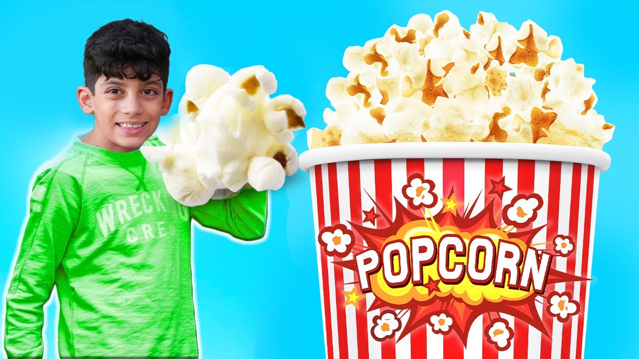 Jason creates world biggest popcorn for movie