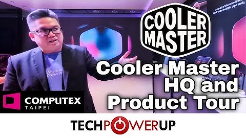 Computex 2025 - Cooler Master HQ and Product Tour