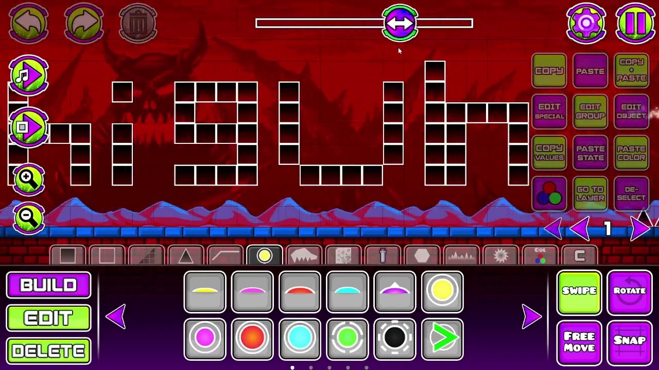 creando mi nivel de gd