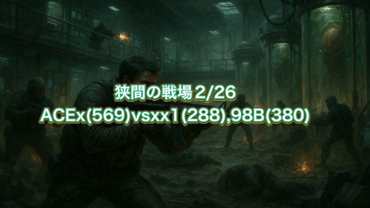 ラストウォー　狭間の戦場ACEx(569)vs xx1(288),98B(380)#lastwarsurvivalgame 