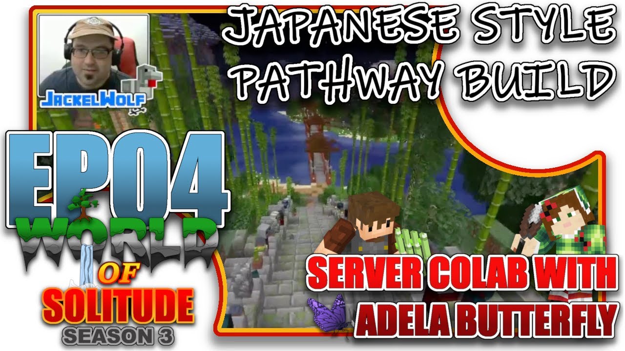 [MINCRAFT SMP] JAPANESE PATHWAY - COLAB BUILD [WORLD OF SOLITUDE SERVER ...
