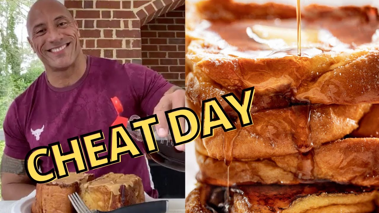 French Toast PB & J "THE ROCK'S" Ultimate Cheat Meal French Toast