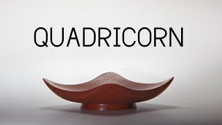 Woodturning - Brown Ivory, it's Hip to be Square