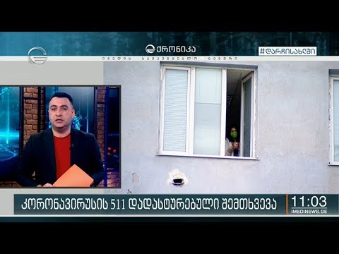 ქრონიკა 11:00 საათზე  - 28 აპრილი, 2020 წელი