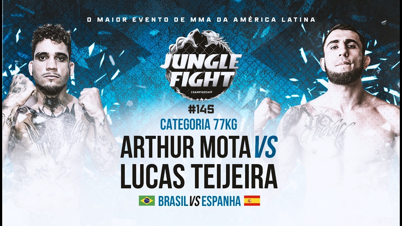JUNGLE FIGHT 145 l Lucas Teijeira x Arthur Mota