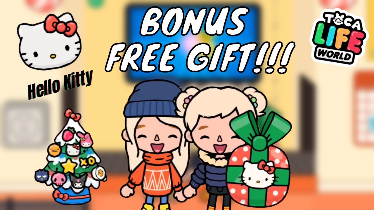 Decorating a Hello Kitty Christmas Tree Hello Kitty Toca Boca Gifts 🎁 TOCA GIRLZ YouTube