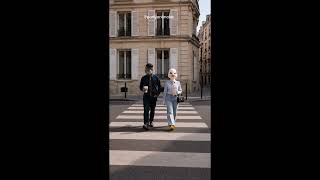 Coffee in hand, Ash beside me, and a quiet city street ☕🐱 #aivideo