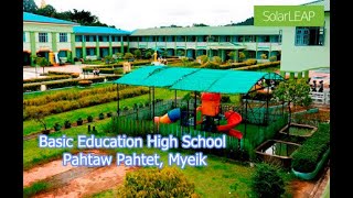SolarLEAP Project in Pahtaw Pahtet, Myeik, Myanmar