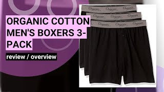 Reviewing the Comfort: Men's 100% Organic Cotton Boxers 3-Pack screenshot 3