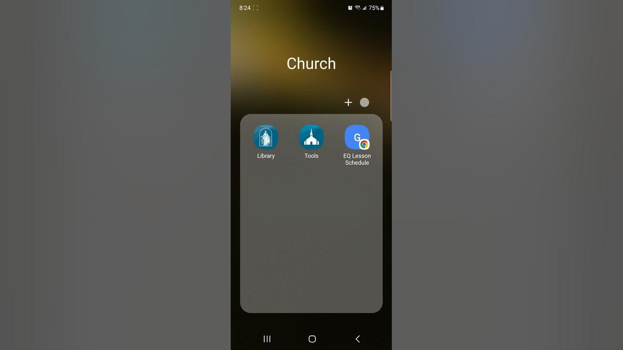 Finding the Elders Quorum lesson in the Gospel Library app - YouTube
