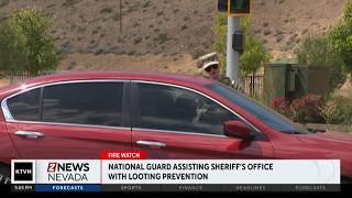 Protecting evacuated homes from looters