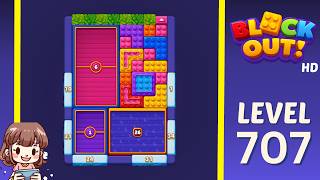 Block Out Level 707 Solution Walkthrough
