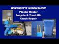 Plastic Welder Stapler - Recycle Trash Bin Crack Repair