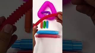 Creating ASMR Style Relaxing Sound POP-TUBE #diy #satisfyingvideos #relaxing #oddasmr #poptubes