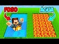 Minecraft : QUAL PISCINA VOCÊ PREFERE ENTRAR? *Água ou Lava?*