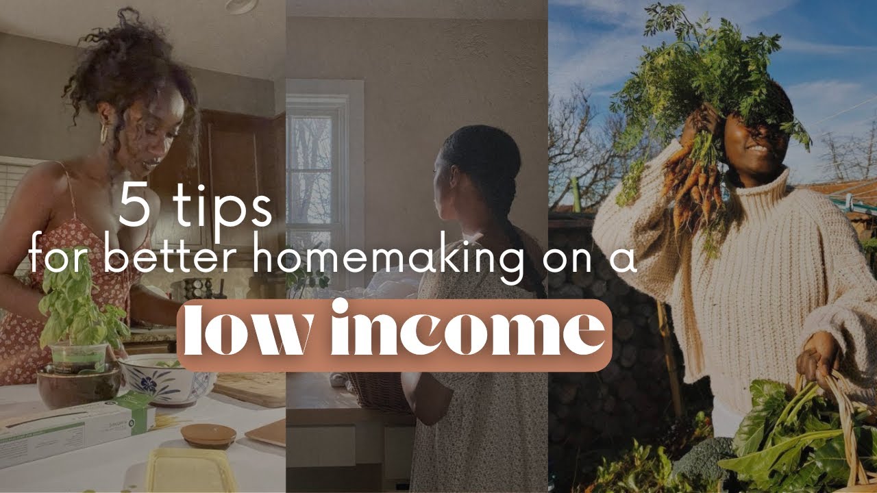 Low-Income Homemaking Hacks: 5 Money-Saving Strategies