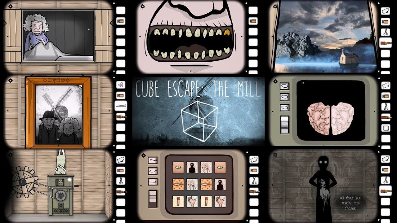 Cube escape шкатулки. Cube Escape collection мельница. Cube Escape collection Rusty Lake. Cube Escape the Mill часы. Cube Escape collection the Mill.