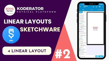 🔥2 || 4 Types of linear layout In sketchware || Series Sketchware beginner to expert level | DVNigam