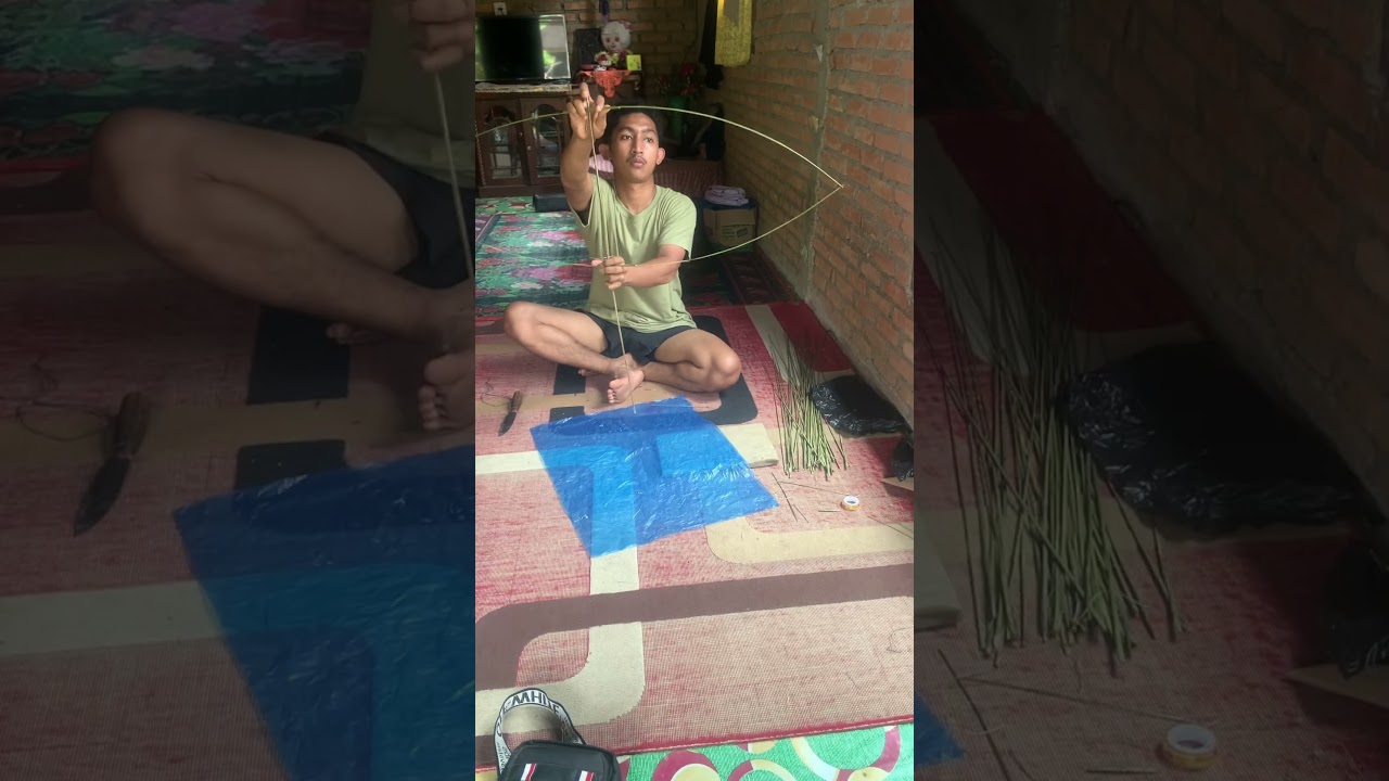 CARA MEMBUAT LAYANGAN GAPANGAN || SANGAT MUDAH