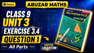 Class 9 Maths Unit 3 Exercise 3.4 Question 1 All Parts Peshawar board Kpk @abuzarmaths