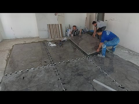 120x240 buyuk ebat seramik uygulamasi Large Size ceramic application