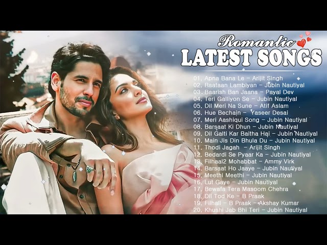 Best new hindi song 2023 | Hindi Romantic Songs | Best of Atif Aslam, Arijit Singh, Jubin Nautyal class=