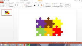 การทำจิ๊กซอด้วย Powerpoint screenshot 1
