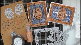 Layered Art Deco Die-Cuts with Tonic Craft Kit #34 :D