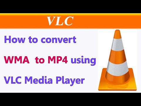 How to convert wma format to  MP4 format