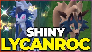 EASY TRICK TO GET SHINY DUSK FORM LYCANROC! - Pokémon Scarlet/Violet - ✨Shiny Pokémon Encounters!✨