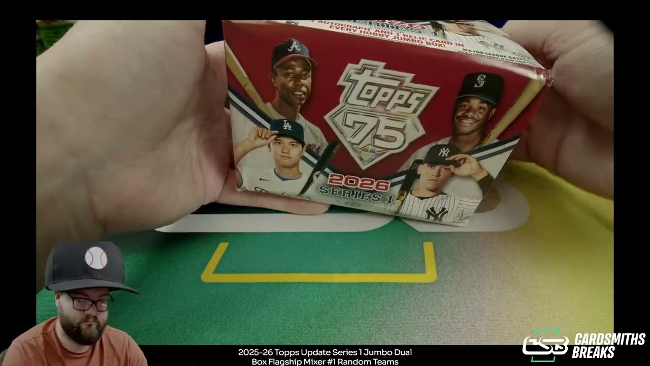2025 26 Topps Update Series 1 Jumbo Dual Box Break #1