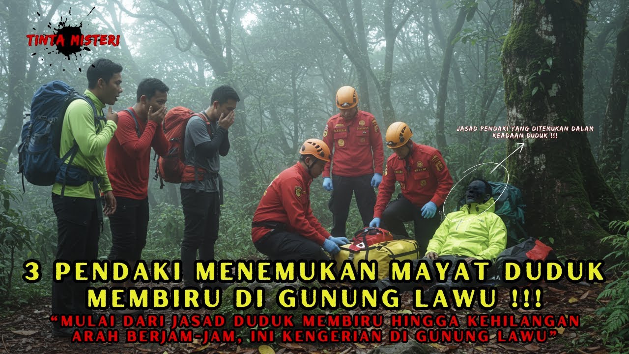 VIRAL DIKALANGAN PENDAKI❗️3 PENDAKI MENEMUKAN M4YAT DUDUK BERSENDER DI JALUR SENDANG DRAJAT GN. LAWU