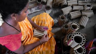 Mesmerising 12 Shots Sky Fireworks Manufacturing Process In Siddhiksha Fireworks