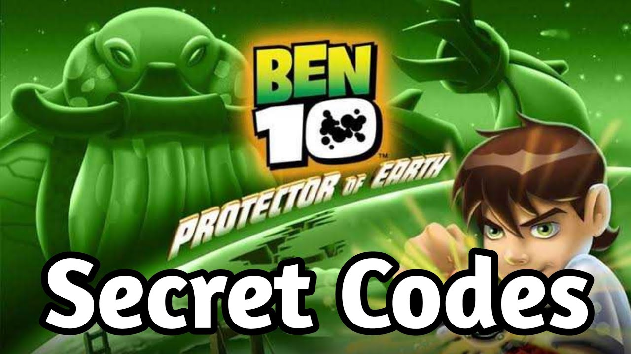 Ben 10 - Protector Of Earth Wii - Secret Codes (Cheat Codes) - YouTube
