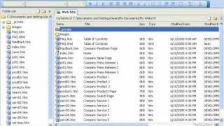 FrontPage Tutorial Opening Saved Web Pages Microsoft Training Lesson 2.7