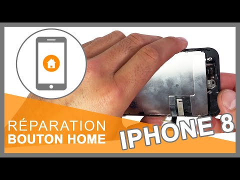 Nappe bouton home fonction retour iPhone 7 / 7+/ 8 / 8+ / SE (2020) / SE (2022) Noir