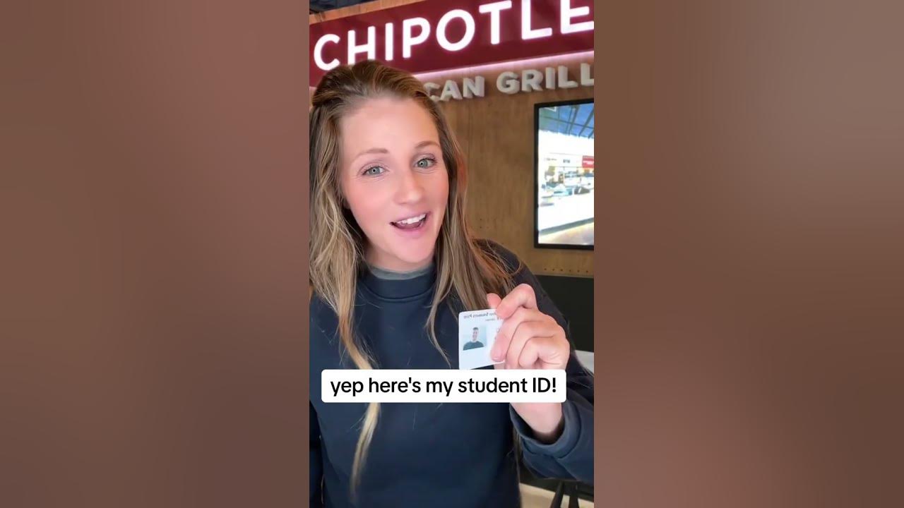 Chipotle Student Discount YouTube