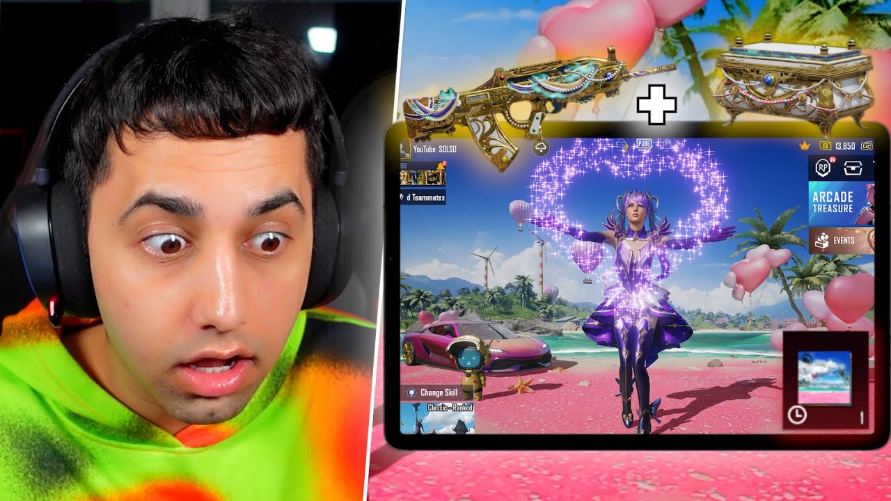 VALENTINE MYTHIC LOBBY 😍 لابی متیک ولنتاین رو گرفتم